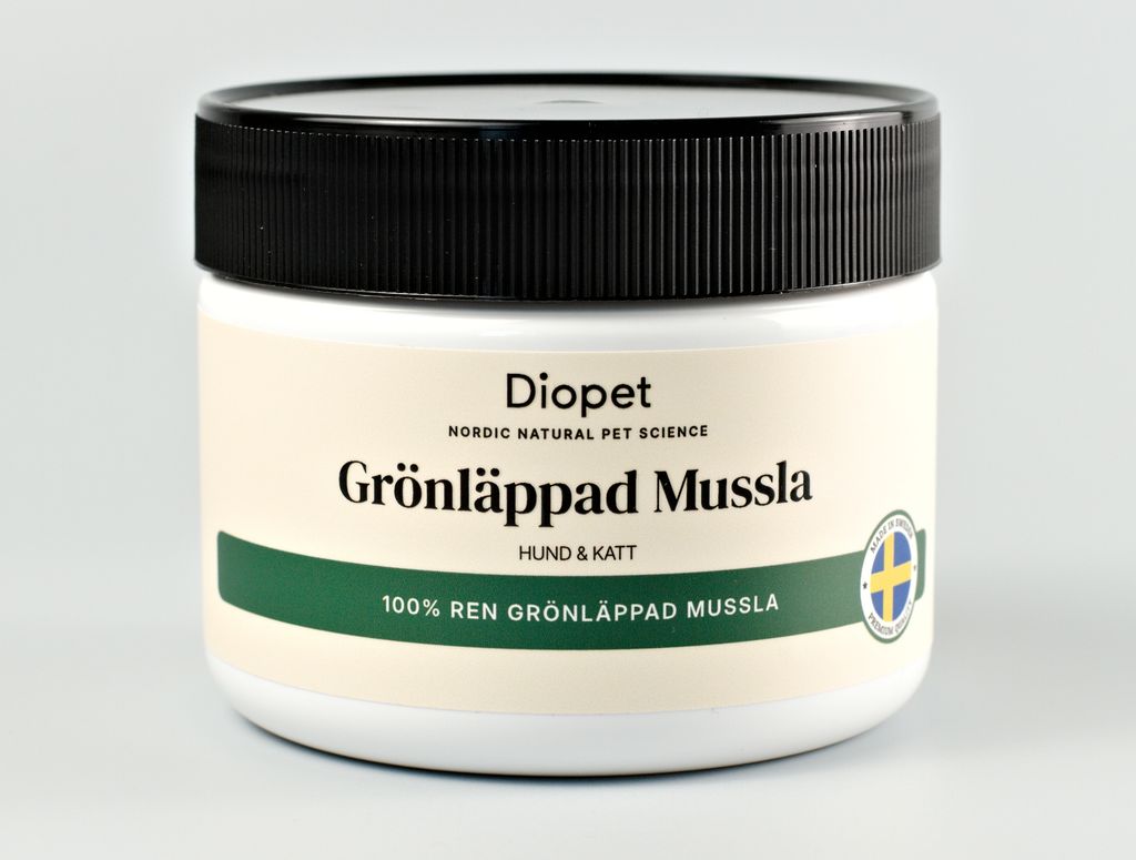 Grönläppad mussla Katt